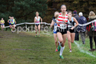 Womens under-17s National Cross Country Relay, Berry Hill Park, Mansfield. Photo:  David T. Hewitson/Sports for All Pics